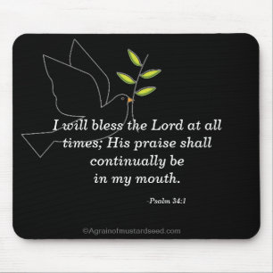 Bless the Lord Mouse Pad
