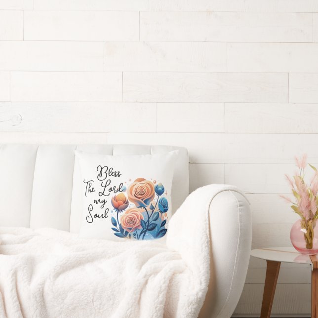 Bless The Lord My Soul Cushion (Couch)