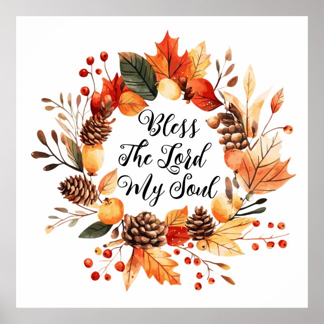 Bless The Lord  Poster (Front)