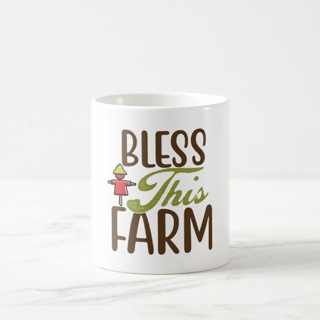 Bless This farm Coffee Mug (Center)
