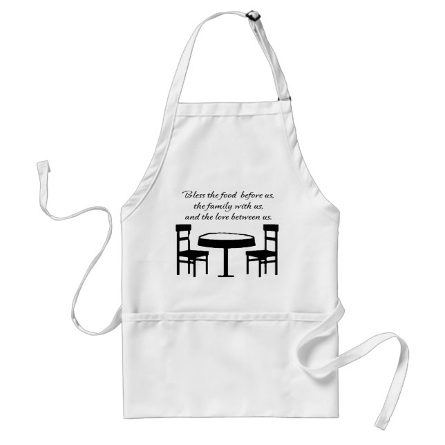 BLESS THIS FOOD STANDARD APRON (Front)