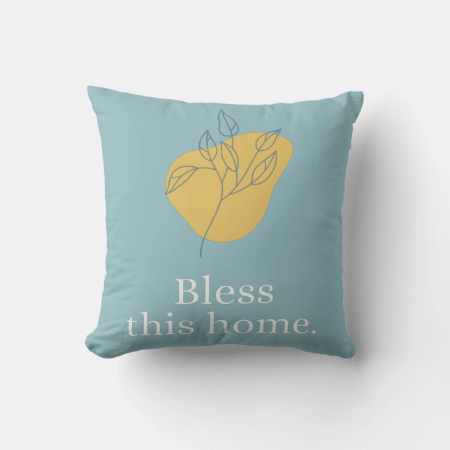 Bless  this home cushion (Front)