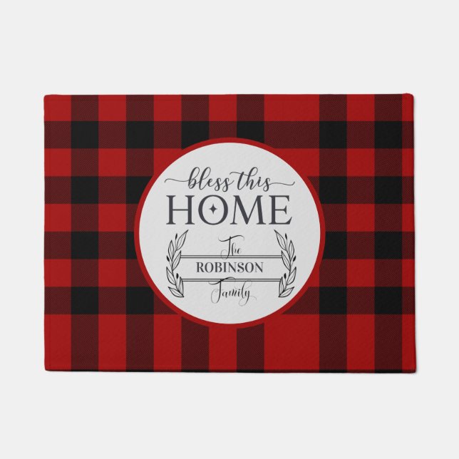 Bless This Home Doormat (Front)