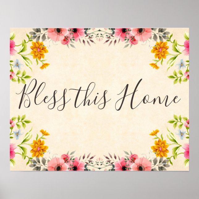 Bless this Home Poster (Front)