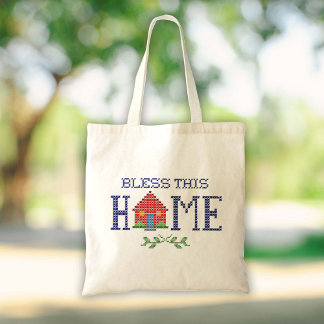 Bless This Home Tote Bag