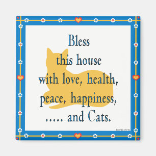 Bless This House Magnet
