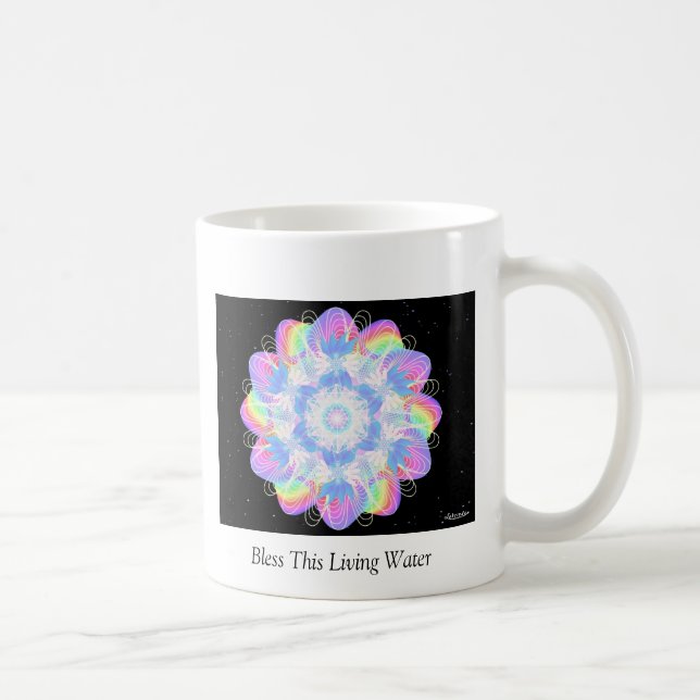 Bless This Living Water Coffee Mug (Right)