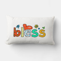 Bless Throw Pillow