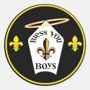 Bless You Boys Emblem Classic Round Sticker