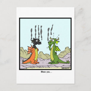 Bless you postcard