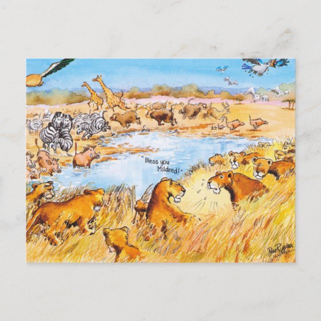 bless you! postcard (Front)