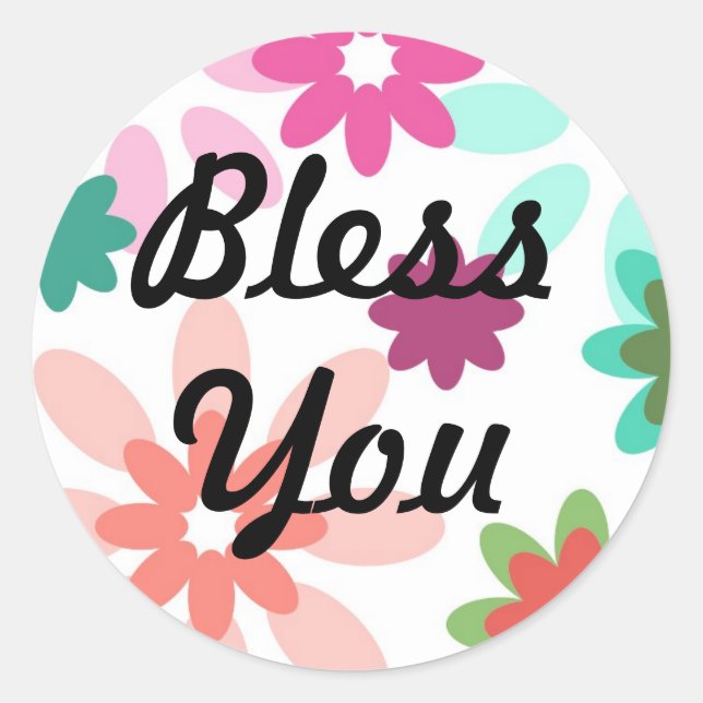 Bless You sticker (Front)