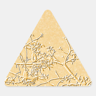 Bless You_ Triangle Sticker