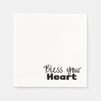 Bless your Heart Napkin