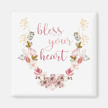 Bless Your Heart (pink flowers)
