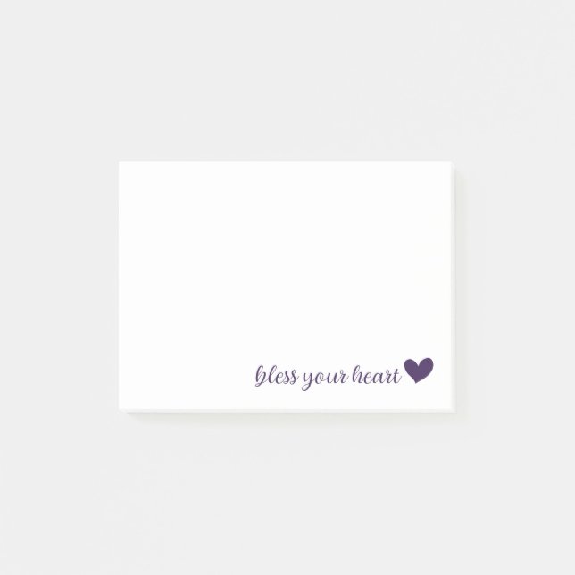 Bless Your Heart Post-it Notes (Front)