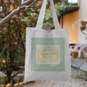 Bless Your Heart Southern Quote Tote Bag