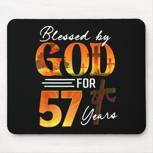 Blessed22 Mouse Pad (Front)