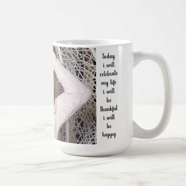 Blessed 15oz Custom Classic Photo Mug By Zazz_it (Right)