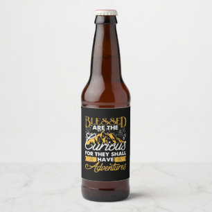 Blessed Adventure Beer Bottle Label