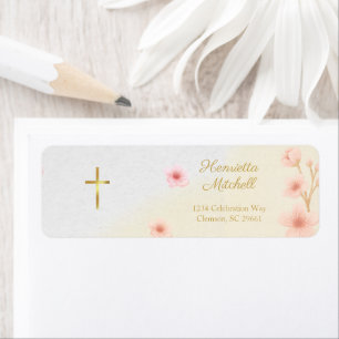 "Blessed and Baptised: A Day to Remember" Return Address Label