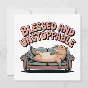 Blessed And Unstoppable Invitation