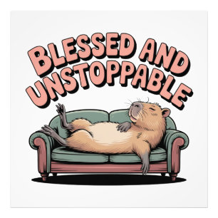 Blessed And Unstoppable Photo Print