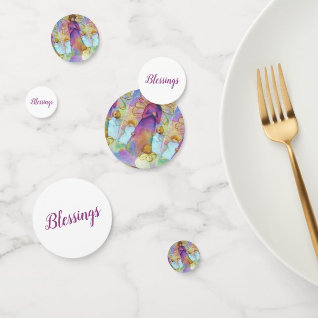 BLESSED ANGELS TABLE CONFETTI (Group)