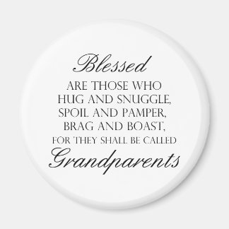 Blessed Are... Grandparents Magnet