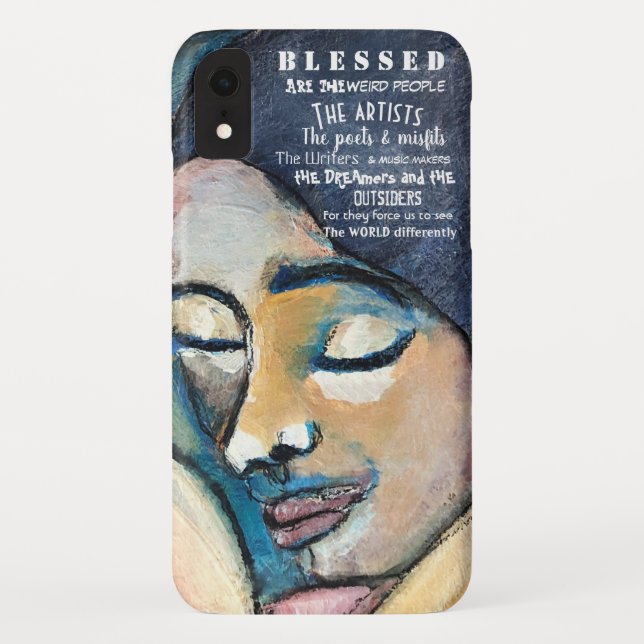 Blessed are the Artist... Case-Mate iPhone Case (Back)