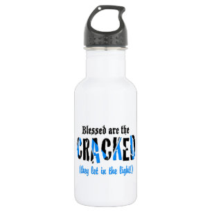 Blessed are the CRACKED! 532 Ml Water Bottle