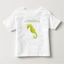 Blessed Are the Meek Seahorse Toddler T-shirt