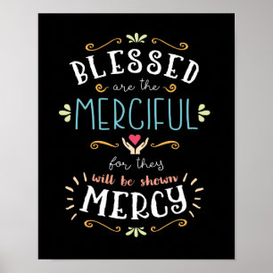 Blessed are the Merciful Art Print