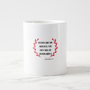 Blessed Are The Merciful Christmas Mug