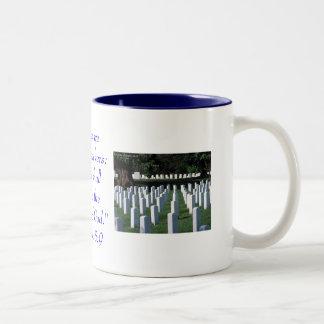 Blessed are the peacemakers...Military Two-Tone Coffee Mug