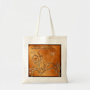 Blessed are the Peacemakers Tote Bag