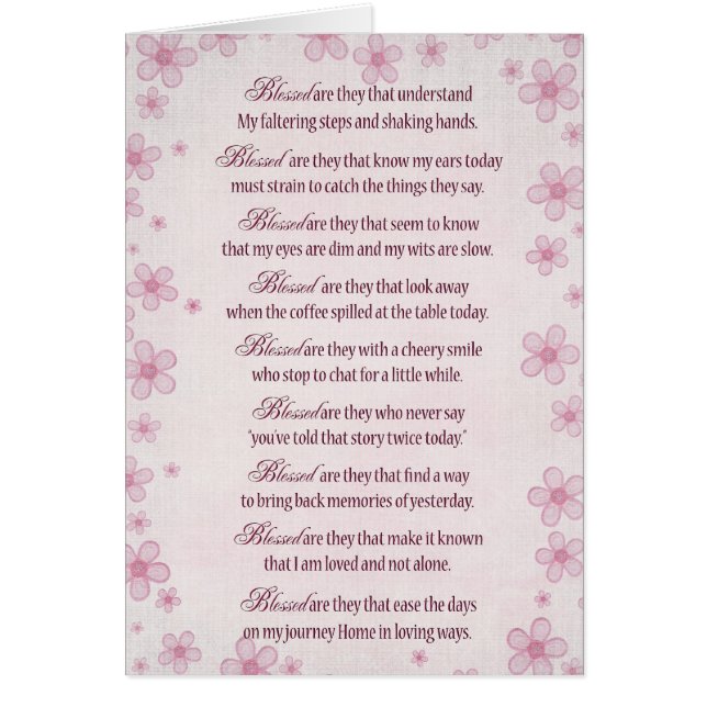 Blessed Are They (Front)