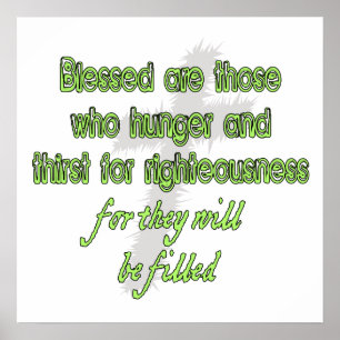 Blessed Are Those Who Hunger Poster