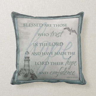 Blessed are Those Who trust in the Lord Pillow