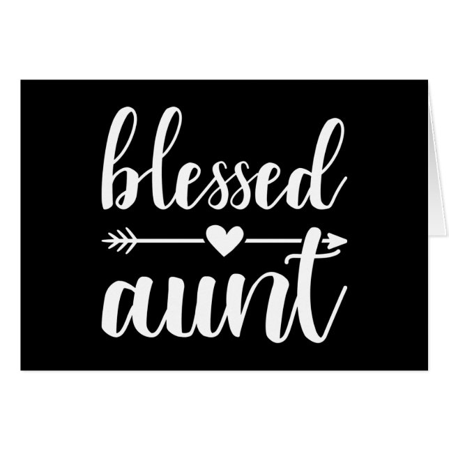 Blessed aunt (Front Horizontal)