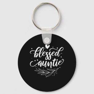 Blessed Auntie Key Ring