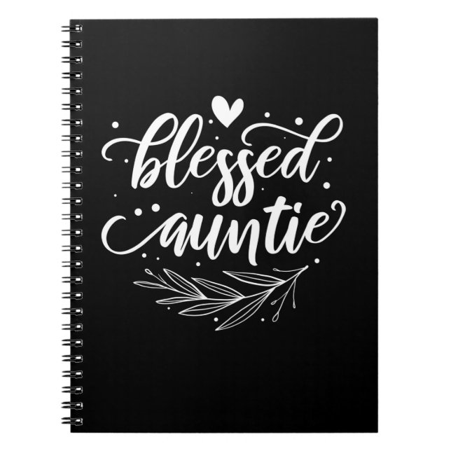 Blessed Auntie Notebook (Front)