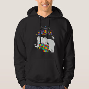 Blessed Autism Mom Mother Autistic Kids Awareness  Hoodie