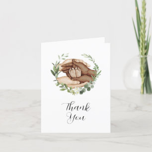 Blessed Baby Shower Thank You Card" Card