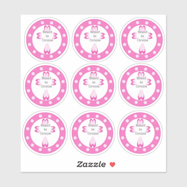 Blessed Baptism  Stickers (Sheet)