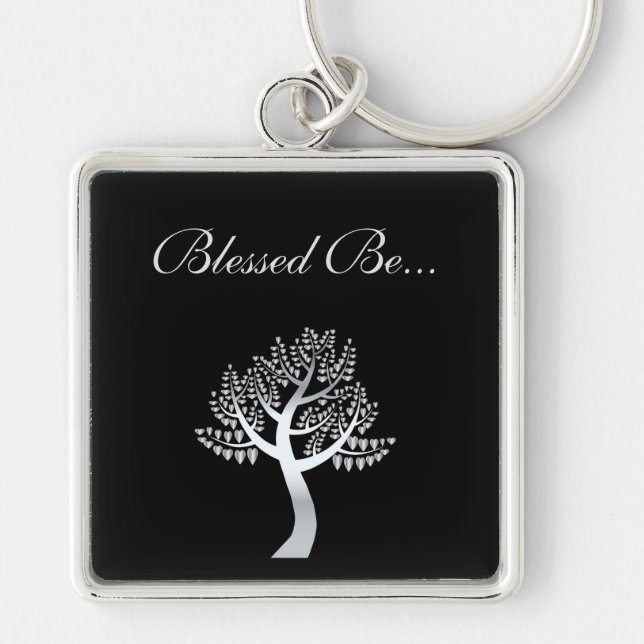Blessed Be... Key Ring (Front)