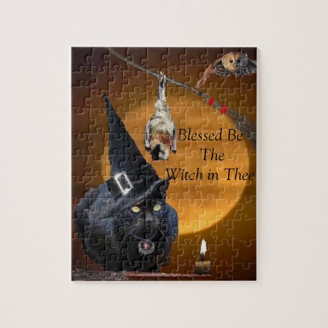 Blessed Be Witches puzzle (Vertical)