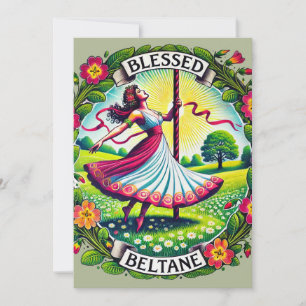 Blessed Beltane Invitation