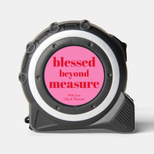 Blessed Beyond Measure Bold Red & Hot Pink 1