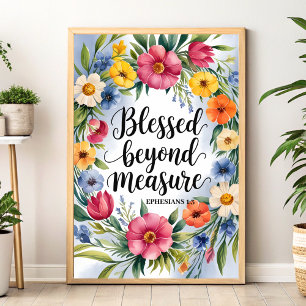 Blessed Beyond Measure – Christian Wall Art